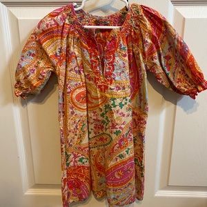 Floral Pink Chicken Dress